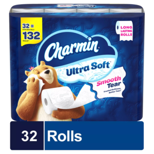 Charmin Ultra Soft 2-Ply Toilet Paper 32 rolls. 231 sheets/roll